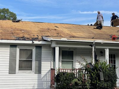 Before Roof Repair Before Roof Repair